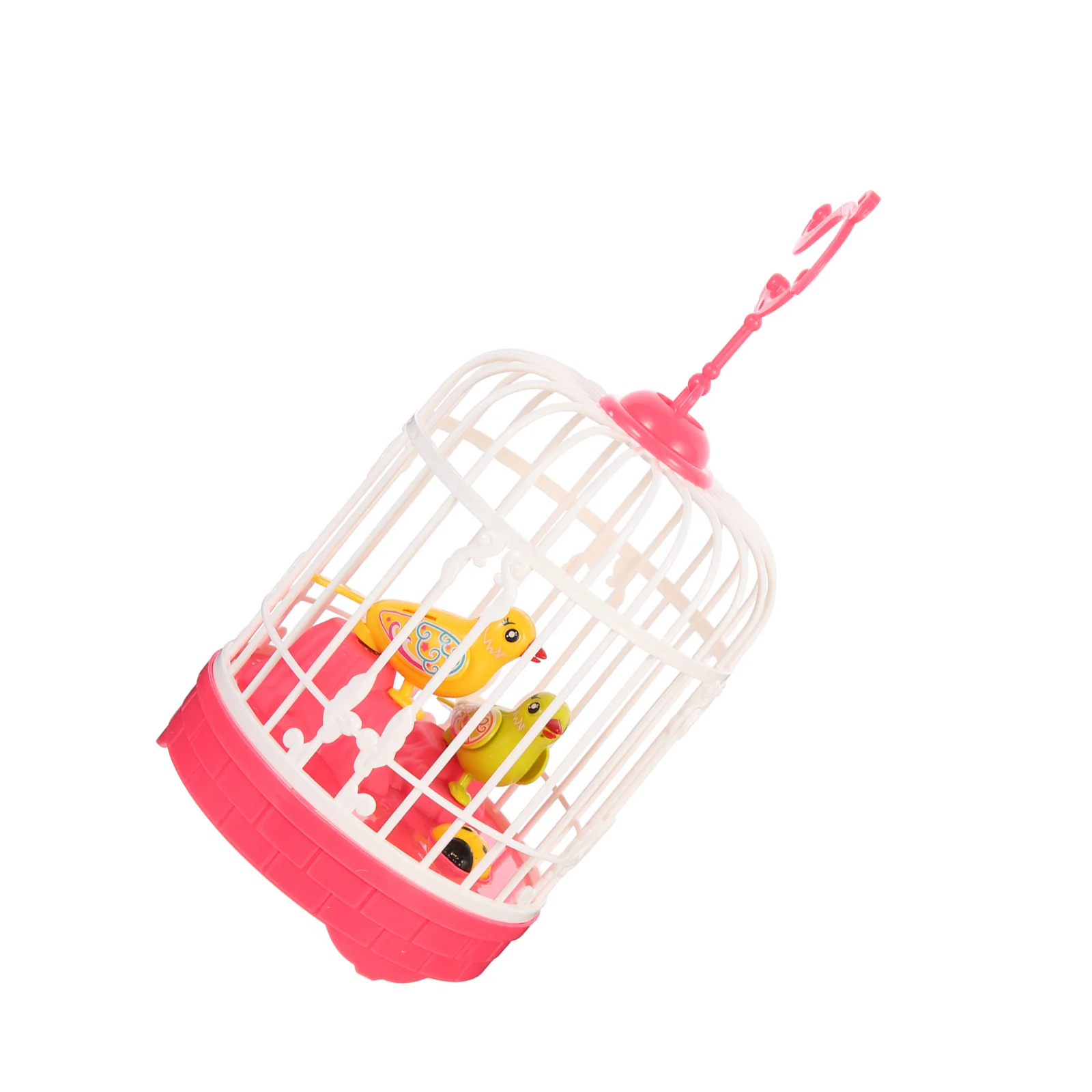 Sensory Bird Voice-activated Induction Child Baby Cage Electronic Toy Abs Model