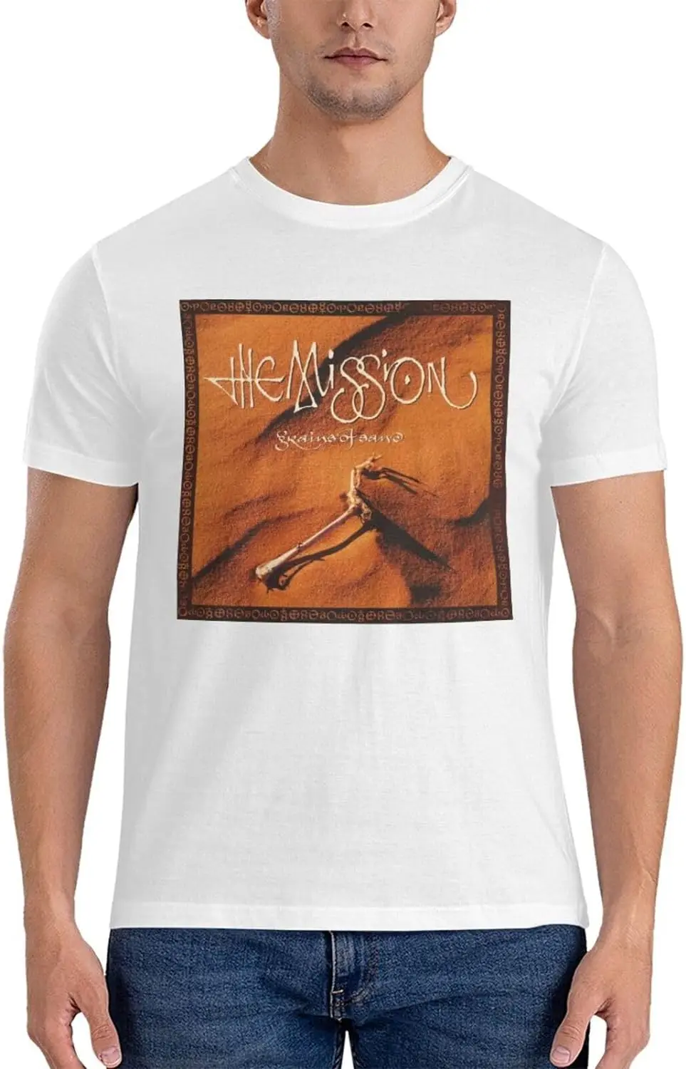 

Men's Short Sleeve Cool Casual T-Shirt Classic Crew Neck Top
