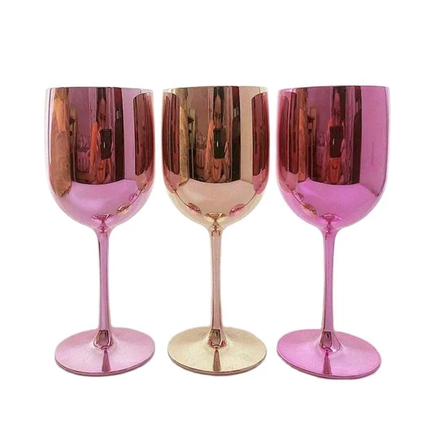 Plastic Wine Glasses Parties  Plastic Wine Glasses Wedding - 4pcs /lot  Wine Plastic - Aliexpress