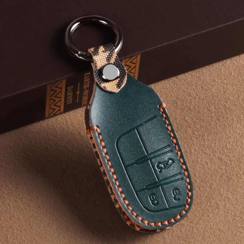 Car Key Cover Case Fob For Jeep Renegade Compass Grand Cherokee For