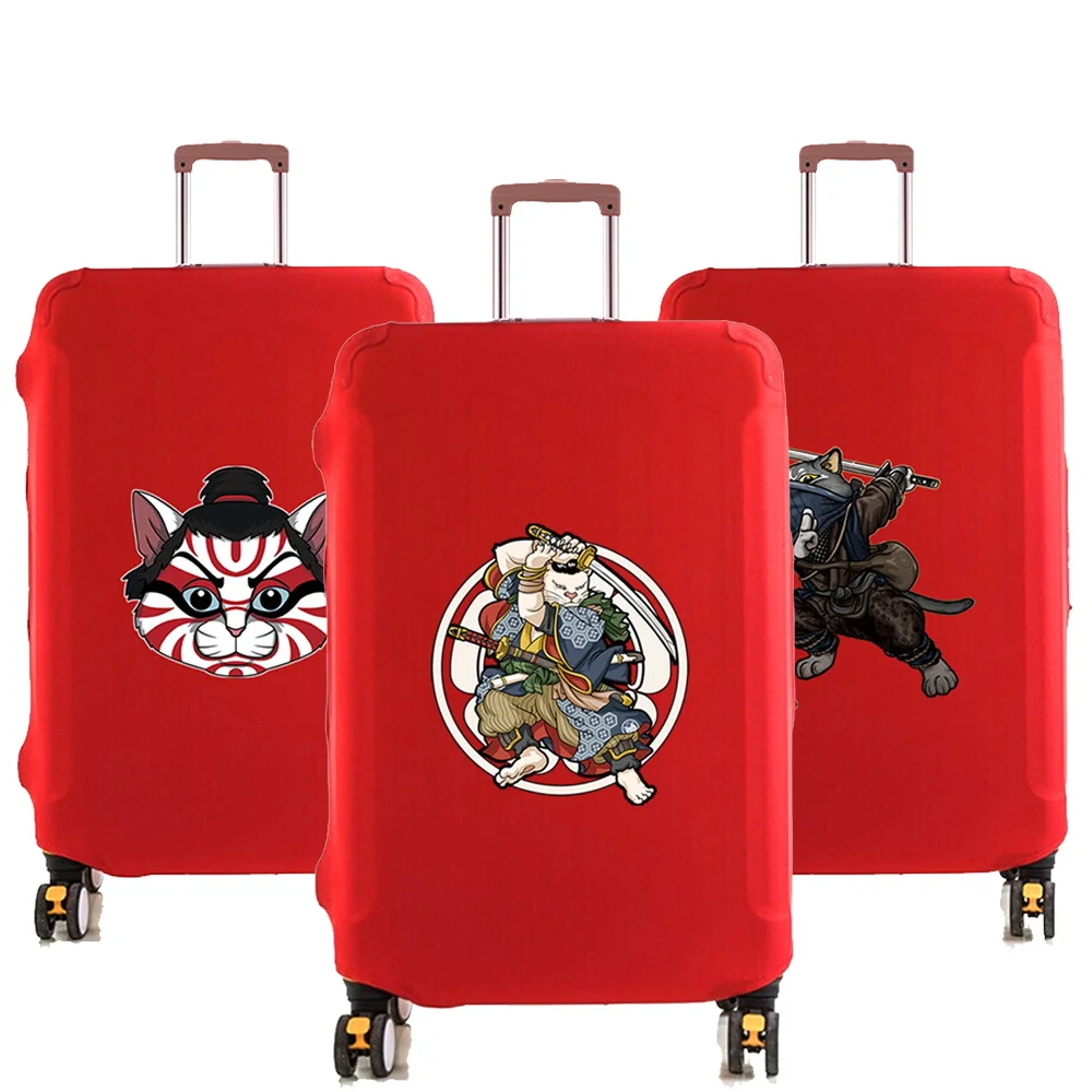 

Travel Suitcase Dust Luggage Protective Elastic Luggage Cover for 18-28 Inch Trolley Case Samurai Series Travel Accessories