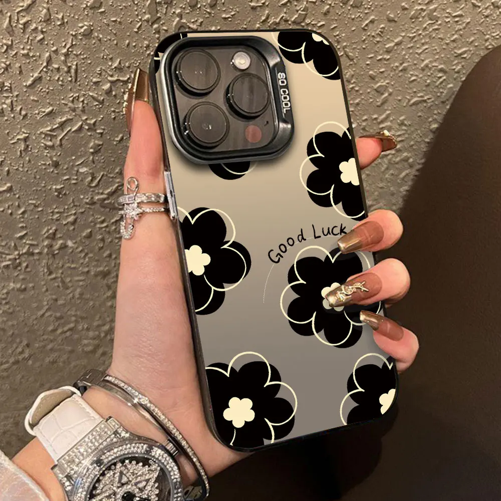 Luxury Flower Shockproof Phone Case Cover