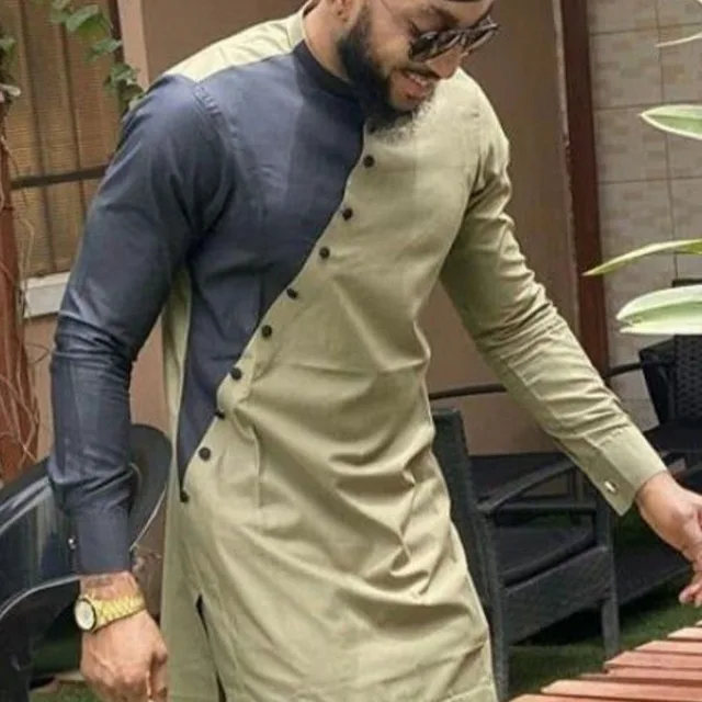 Dayo Long Sleeve Dashiki Outfit