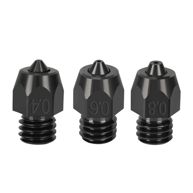 

Nozzle for 3/CR10 Improve 3D Printing Experience 0.4/0.6/0.8mm