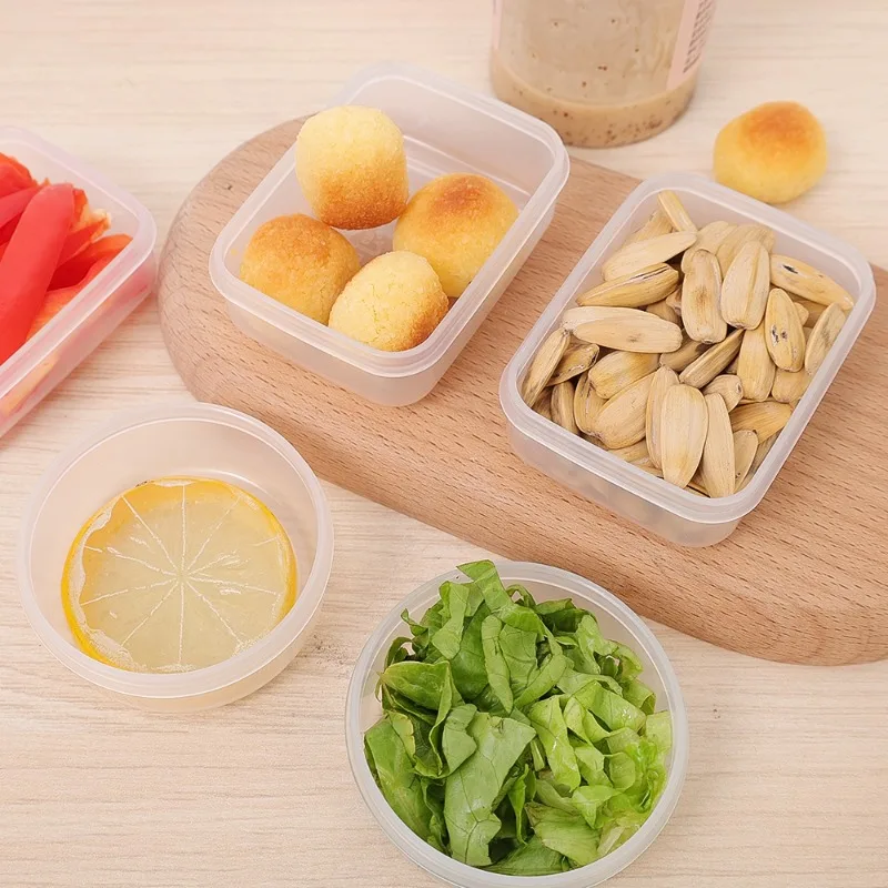 Mini Food Storage Box Refrigerator Fresh Container Small Plastic Moisture-proof Boxes Portable Outdoor Picnic Sealed Containers 6