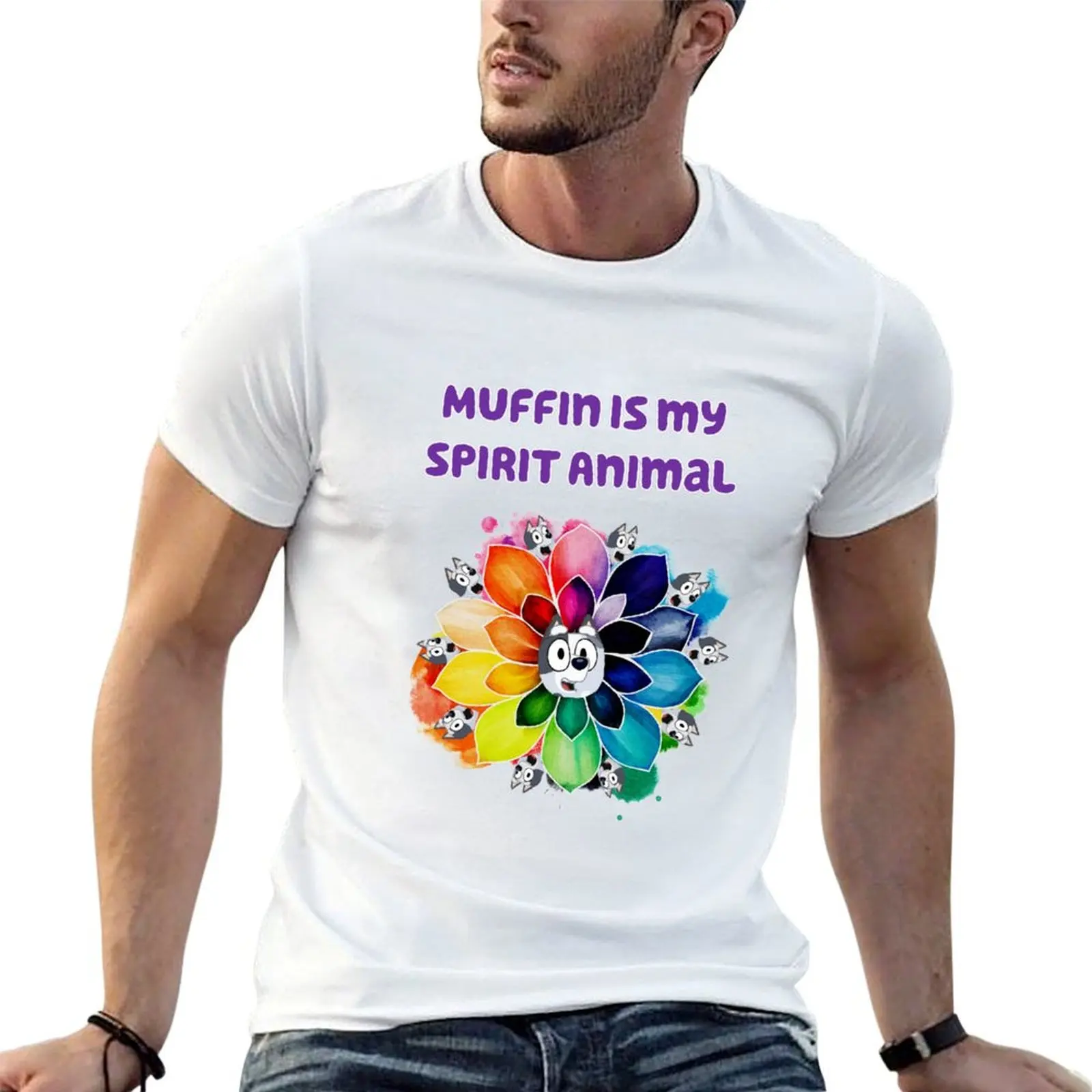 

Muffin is my Spirit Animal T-shirt customs design your own shirts graphic tees vintage korean fashion mens champion t shirts
