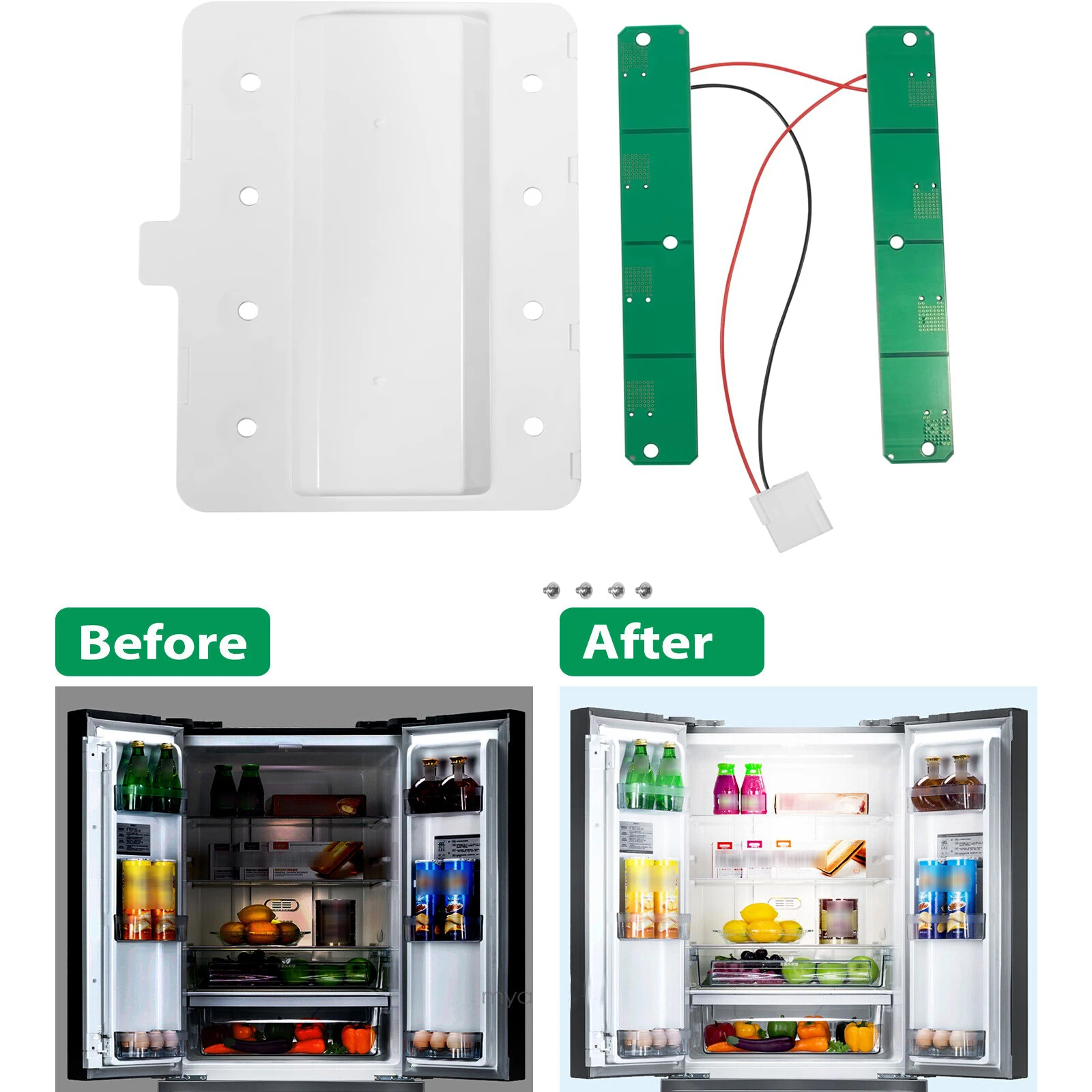 Mx W10866538 W11043011 Sostituzione Del Modulo Luce Led Frigorifero Per Whirlpool Kenmore Maytag Amana Iphone Ap60447972, Ps12070396