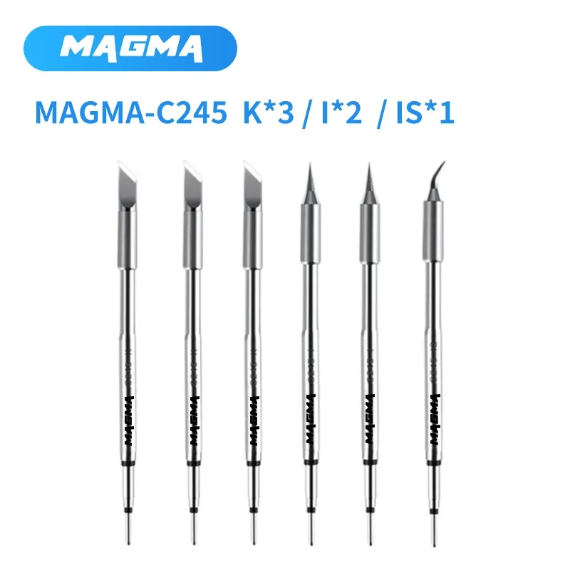 

Наконечники паяльника AIFEN C210 C245 C115, совместимые с паяльной станцией J, ручка T210 T245 T115, бессвинцовый нагревательный сердечник