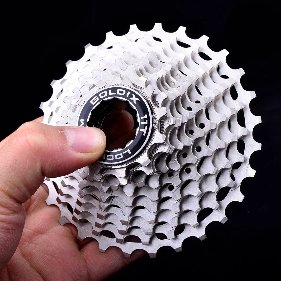 GOLDIX Ultraleichte Rennrad-Kassette 11/12-fach 28T/32T/34T/36T CNC Freilauf HG-Struktur Kassette 11V 12V für Shimano HG – Detail 7