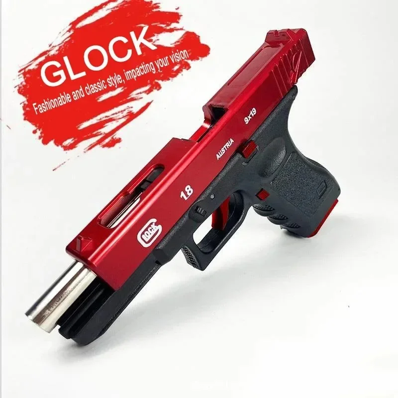 New metal GIock G18 pistol simulation pistol 500 rounds outdoor combat shooting BB bullets boy birthday Christmas gift 3