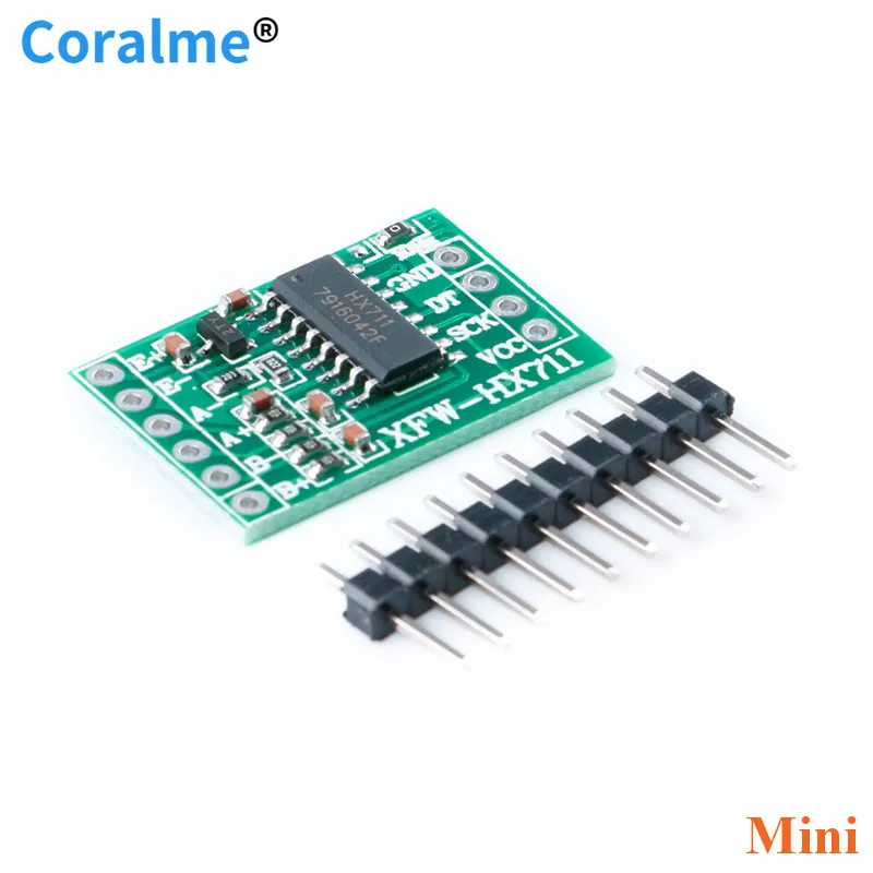 HX711 Weighing Sensor Module AD Weight Pressure Sensor Mini Standard Dual-Channel Dedicated 24-bit Precision Module