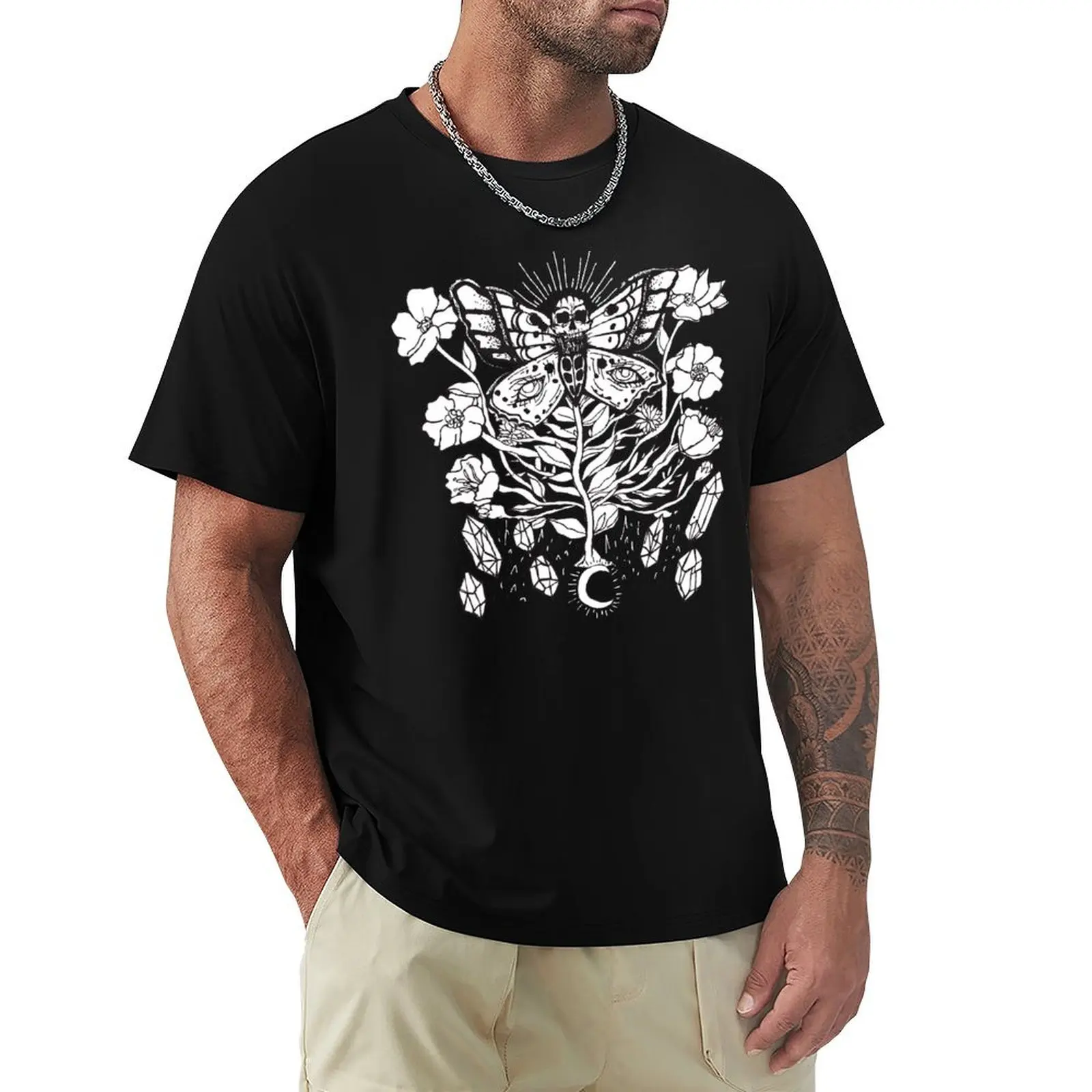 

Death Moth Rising T-Shirt plain Blouse sweat men t shirts