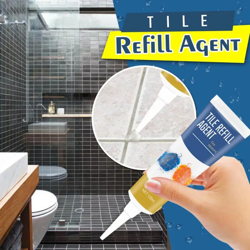 Tile Gap Repair Agent White Tile Refill Grout Pen Waterproof Mouldproof