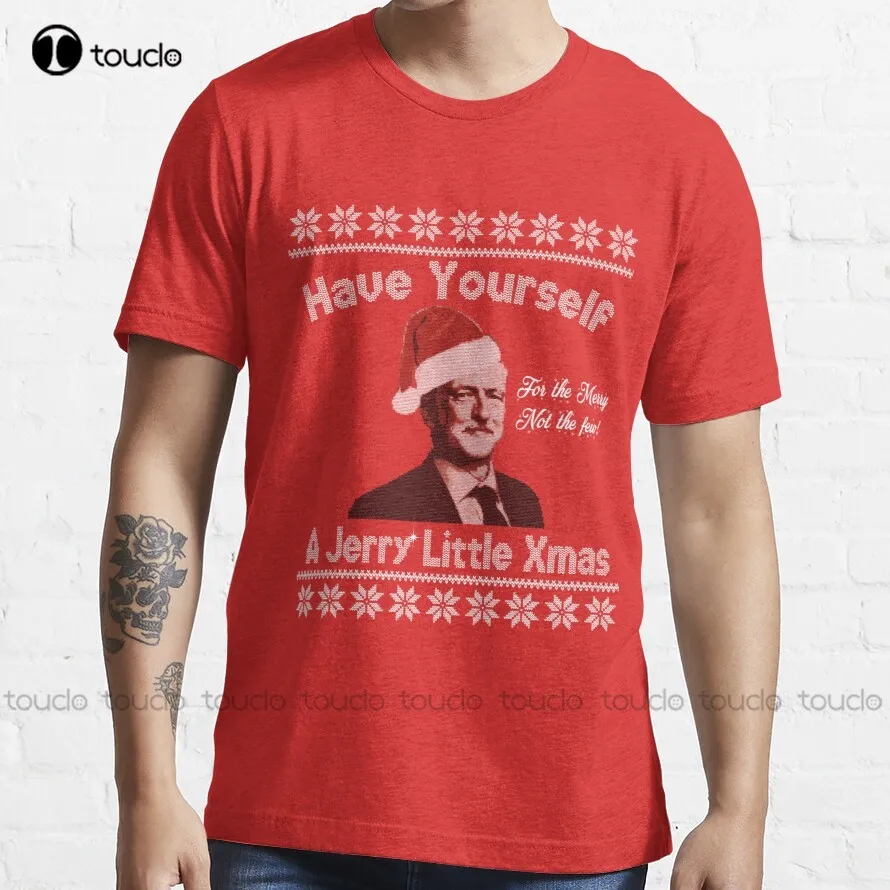 

Забавная Рождественская футболка с изображением Реми Корби Джерри, рубашка с изображением папы, индивидуальная футболка для подростков, унисекс, модная забавная футболка с цифровой печатью