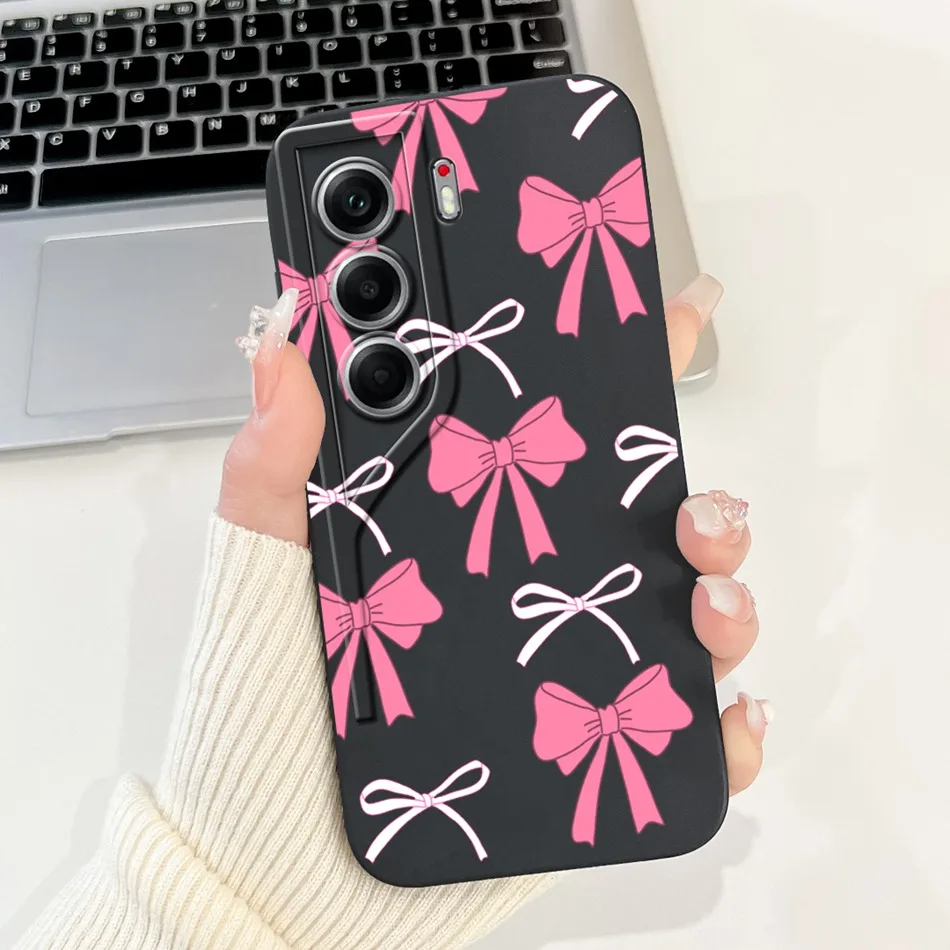 Elegant Butterfly Floral Soft Silicone Phone Case and Bumper