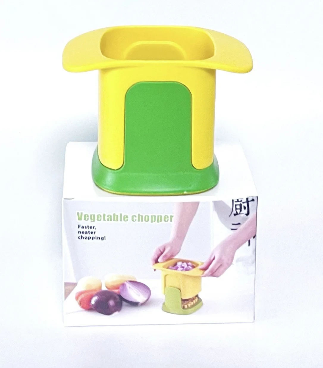 Stainless Steel Kitchen Vegetable And Fruit Dicing Tool Suitable For Potatoes Carrots Onions Ham Etc. Pressed Into Chunks. vegetable cutter potato cutter
