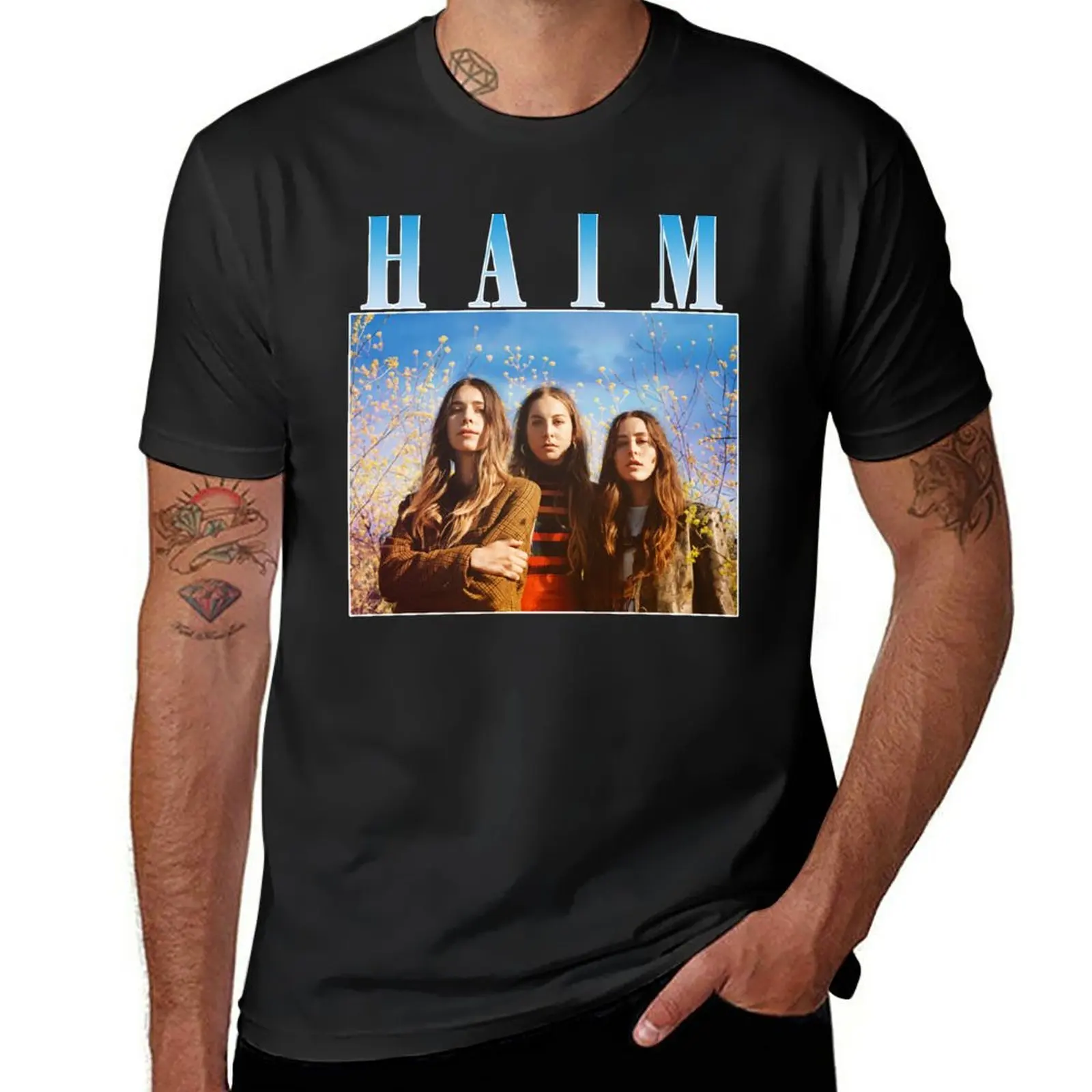 

New HAIM Homage Tee T-Shirt Anime t-shirt animal print shirt for boys Tee shirt mens vintage t shirts