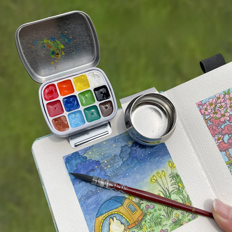 Travel Watercolor Paint Kit