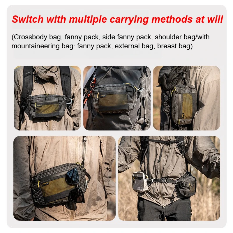 Ultralight Waterproof Hiking Waist Pack 3