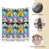 Mickey Minnie Mouse Donald Duck Scarf for Women Winter Warm Cashmere Shawls and Wrap Cartoon Cute Long Large Shawl Scarf Ladies 4