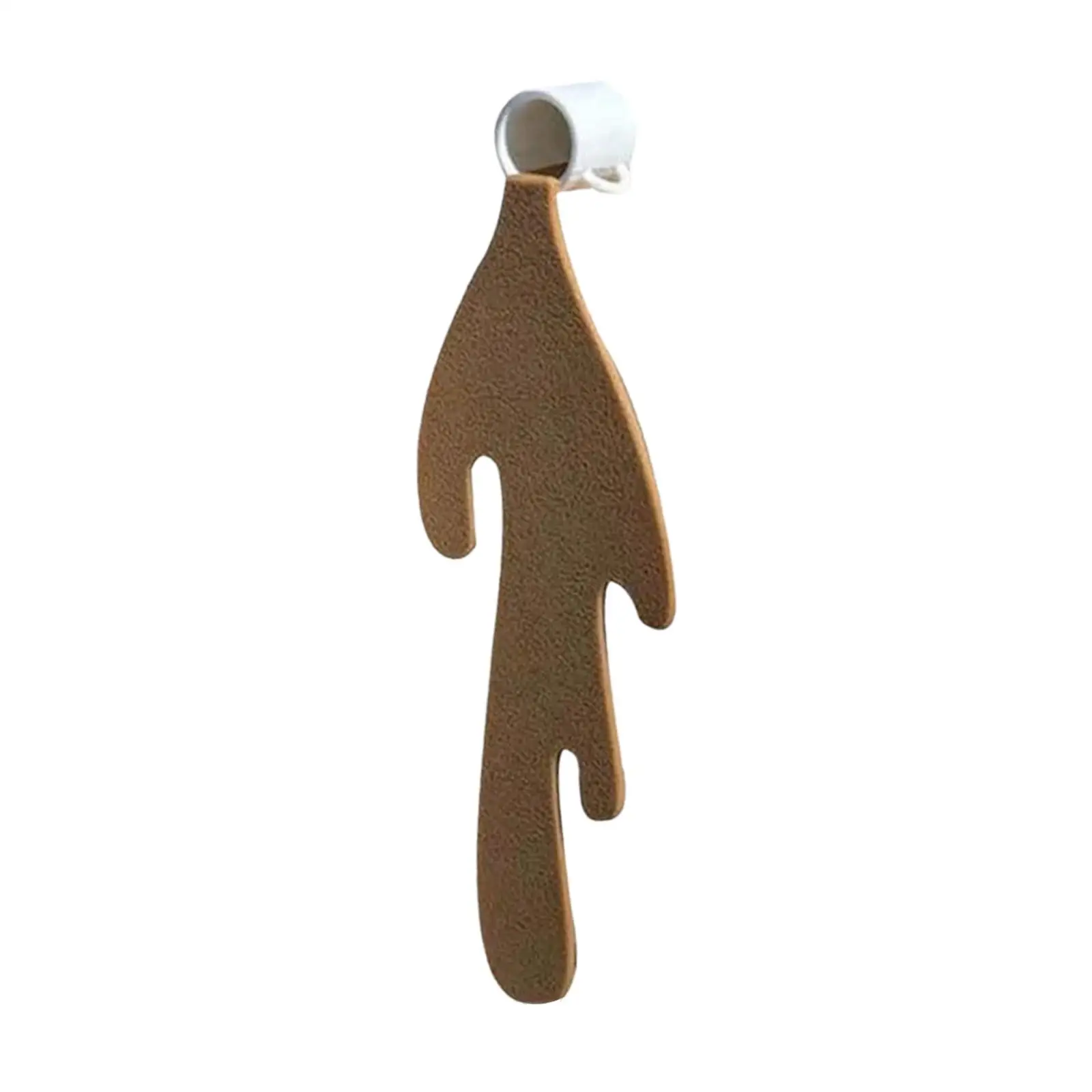 독특한 커피 유출 북마크, 커피 머그잔 북 마크 장식, 생일 선물, 독서용품