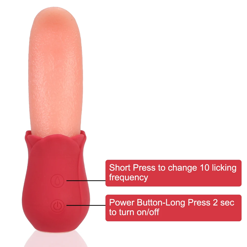 14 cm Tungaslickande Vibrator Bröstvårtan slickar Bröstförstoring För Kvinnor Clit l Analplugg Sexleksaker Kvinna_voghion.com