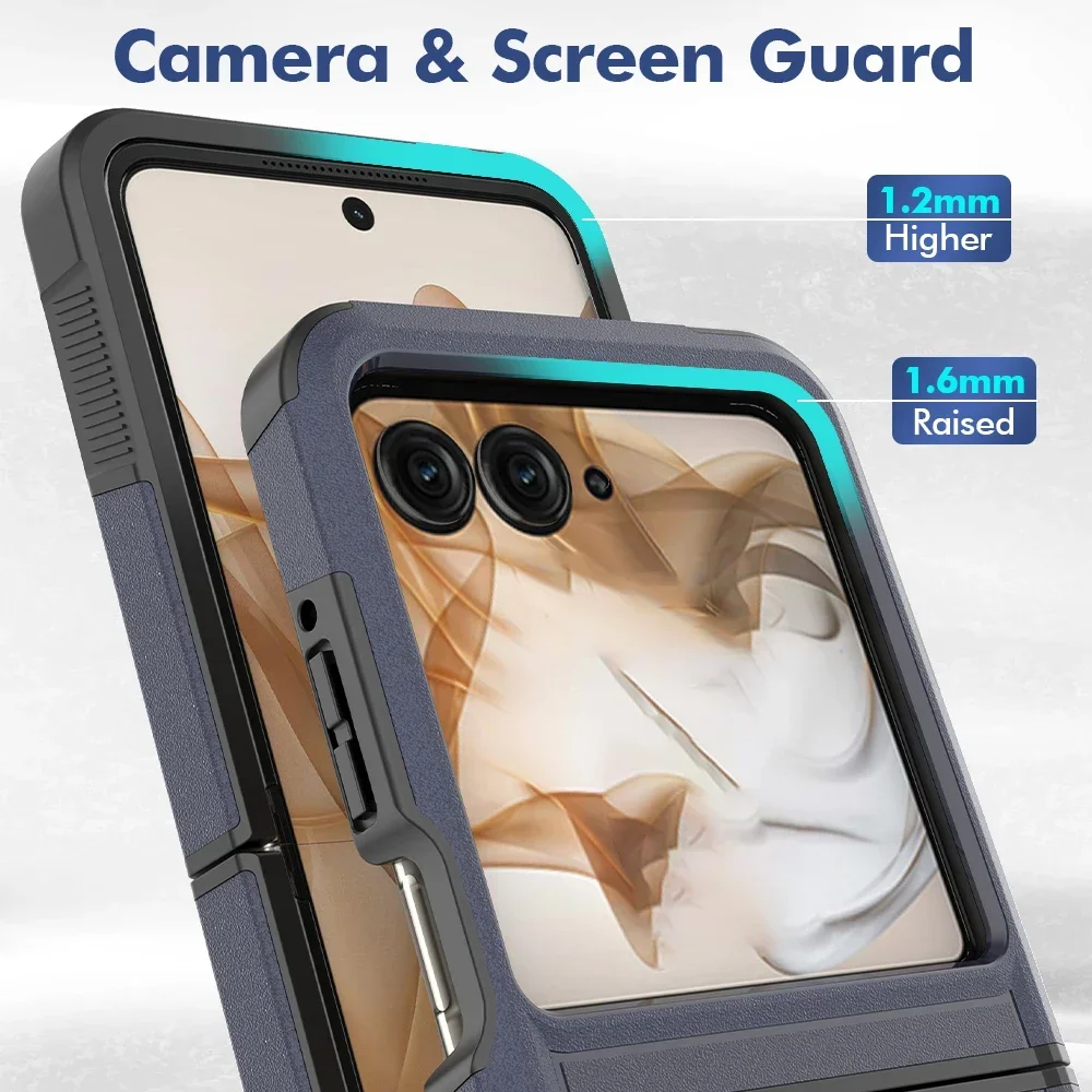 Ultimate Rugged Armor Shockproof Phone Case - Durable PC+TPU Protection Cover