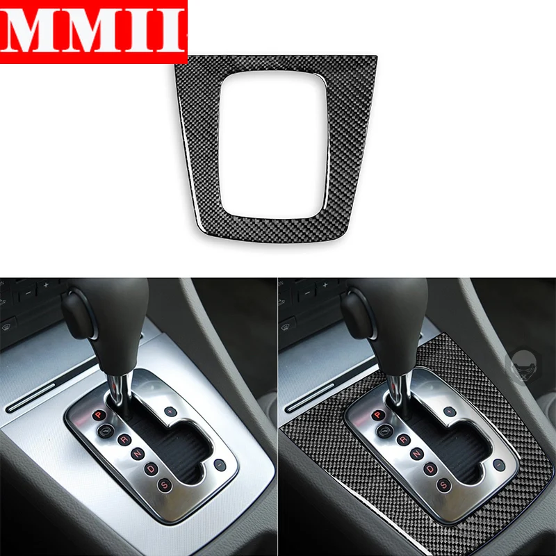 

Для Audi A4 S4 B7 2005 2006 2007 2008 Автомобильная панель переключения передач коробка переключения передач рамка отделка крышка карбоновая наклейка ак...