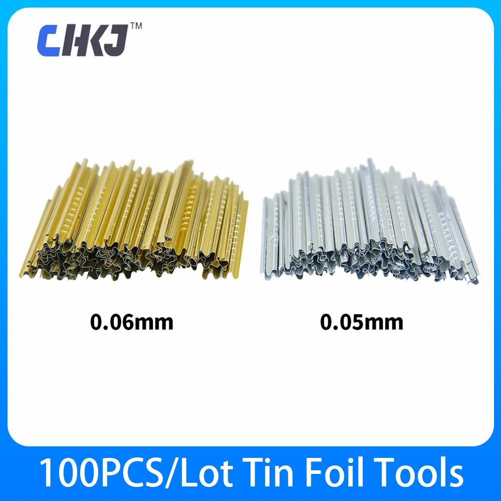Locksmith Tools Finished Tin Foil Strip Gold And Silver Tin Foil Key Consumables locksmith extractor tools,lock repair tool,lock pick set,locksmith tools,lock pick tools,tin foil key
