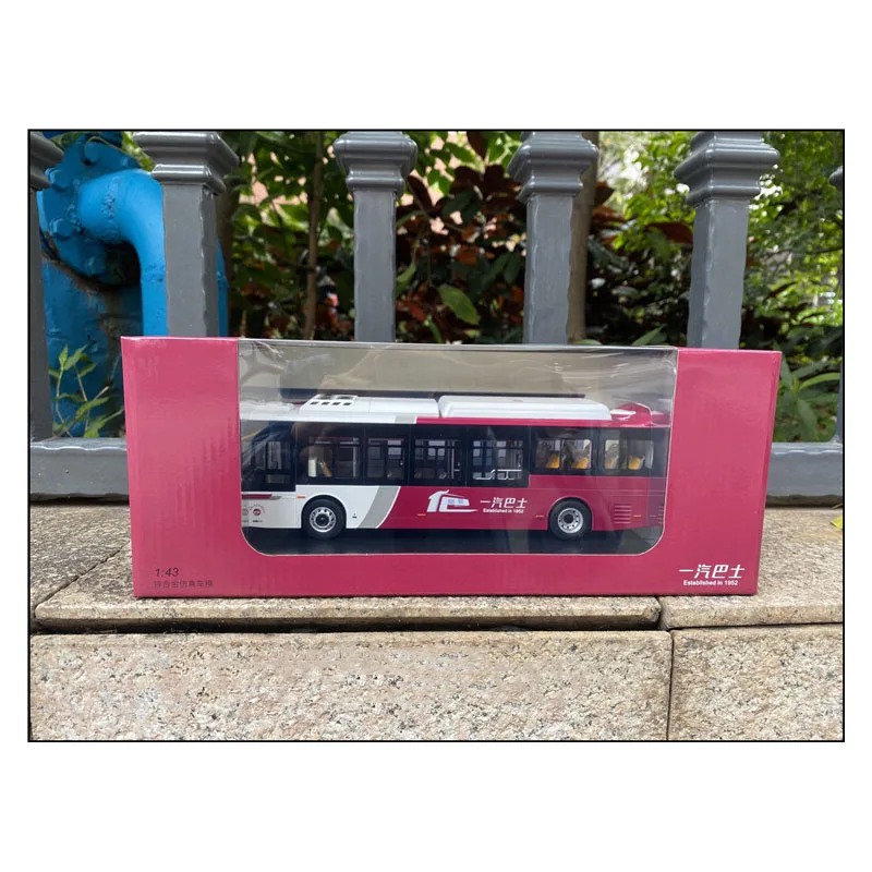 

Diecast Alloy 1:43 GAC BYD B10 Pure Electric Bus Model red Adult Classic Collection Gift Display Souvenir Toy Spot