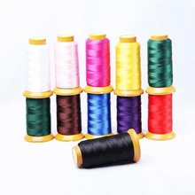  New arrival 10  Color Nylon Silk 0.6mm Cord Thread Line Fit  Necklace DIY For Jewelry Making No Elastic Jewelry Findings 350 M 