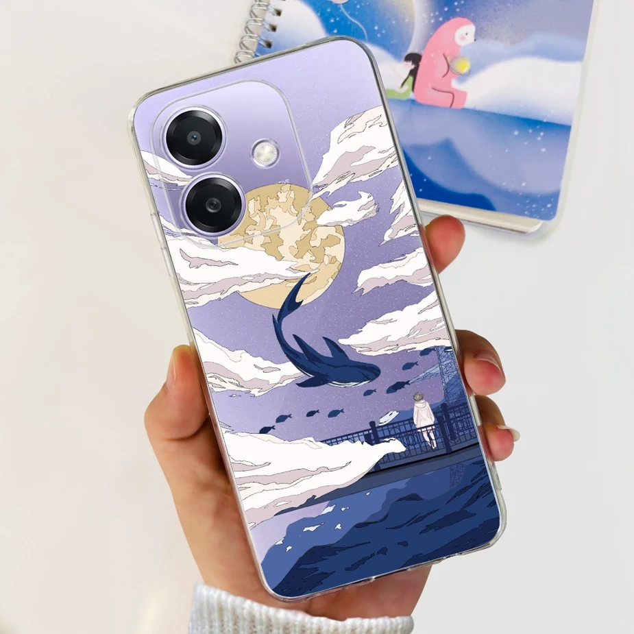 New Fashion Painted Soft TPU Phone Case Cover