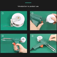 Automatically Iron Welder Soldering Gun New Multi-Function Hand-Held Internal Heating Send Tin Welding Repair Tool 220V/110V 60W 4