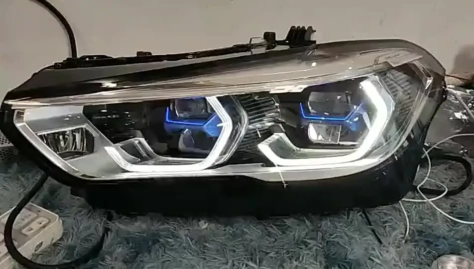 Налобный фонарь AKD для BMW G05 X5 лампа головного света 2019-2023 фары DRL сигнал поворота