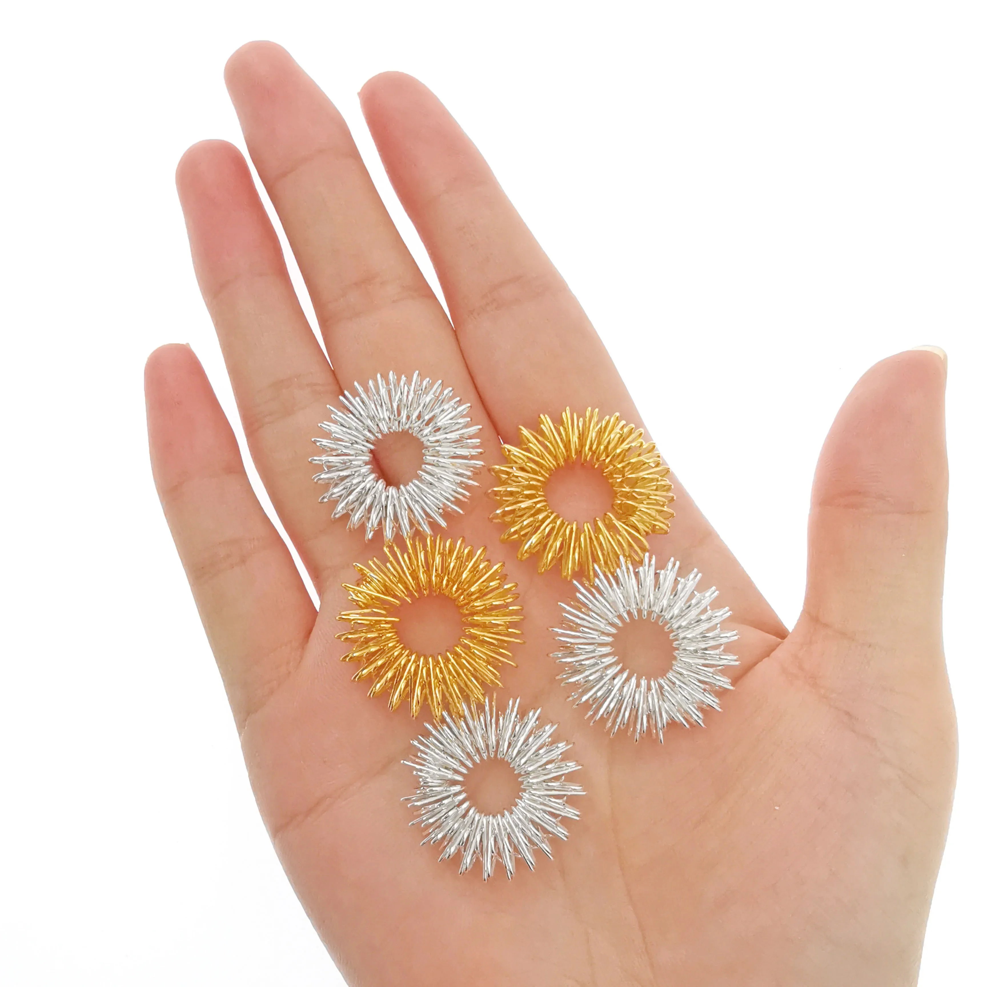 Finger Massage Ring 5pcs