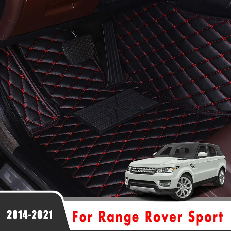 Автомобильные коврики для Range Rover Sport 2021 2020 2019 2018 2017 2016 2014 5 мест декоративные