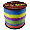 JOF Fishing Lines 300M 500M 12 Strands Braided Line Multifilament PE Fishing Line 25/30/39/50/65/77/92/120LB 0.16-0.55mm 4