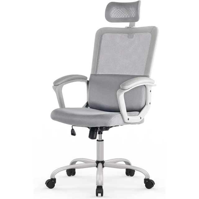 Office Chair Headrest and Backrest Computer Chair Lumbar Cushion Extension  Chair Back Free Installation Chair Accessories - AliExpress
