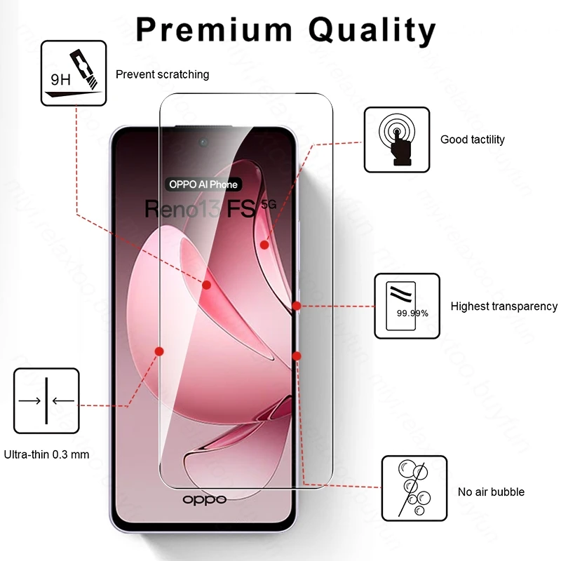4-in-1 Clear Crystal Glass Screen Protector and Camera Lens Shield