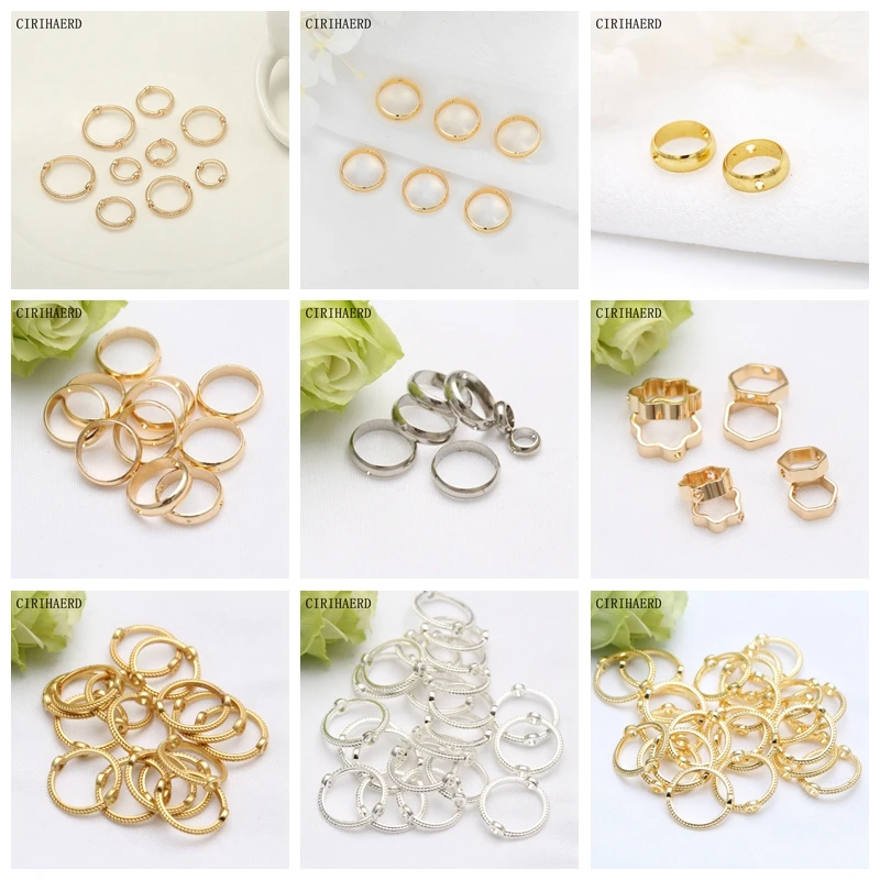 7 Types Size Silver/14K Gold Plated Brass Copper Wire For DIY Jewelry Making  Accessories Supplies Beaded Materials Copper Wire