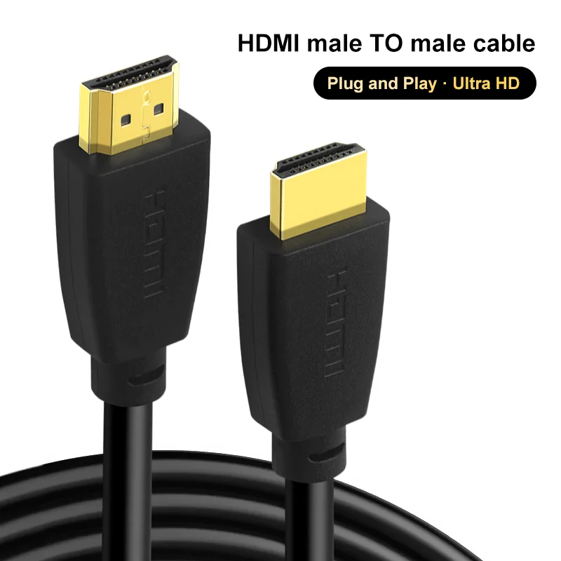 HDMI kabel 2.0 4K 60hz uitra vysoký rychlost 1080p HDR HDPC 3D 18 gbps   pro notebooky  monitors PS5 PS4 xbox jedna &more