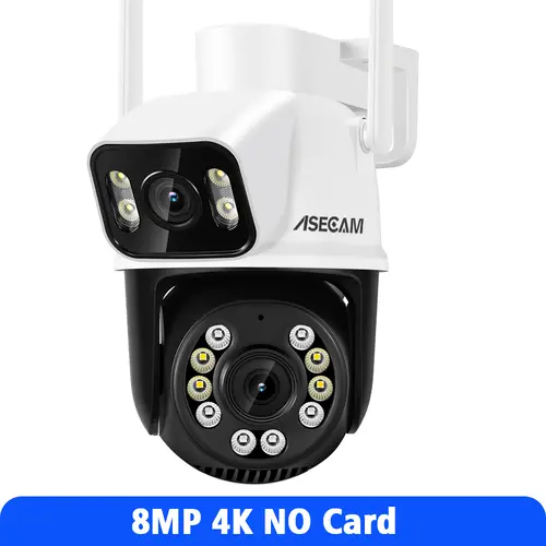 8MP 4K Wifi Camera PTZ Dual Screen AI Human Detection Auto Tracking Outdoor ONVIF CCTV Security Surveillance Camera ICSee - Image 9