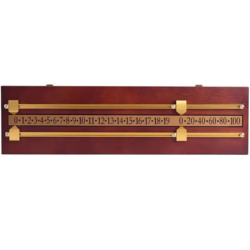 당구 스코어보드, 당구 득점자, 2 트랙 직사각형 통합기, 벽걸이