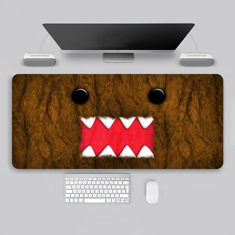 Cute Domo-kun Cartoon Mouse Pad Game Office Large PC Keyboard Rubber Big Computer Laptop Table Desk 4