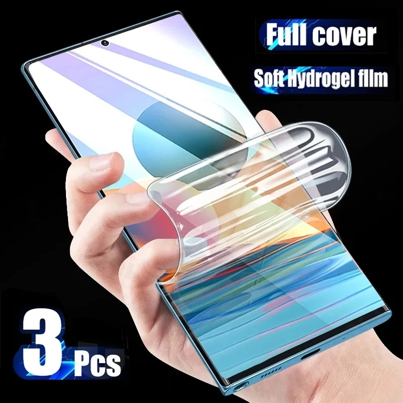 3PCS Screen Protector Hydrogel Film Für Motorola Moto G71 G60s G60 G100 G20 G51 G50 G10 G31 G30 G9 g8 G7 Power Lite Spielen Plus