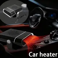 Chauffage de voiture portable 12V 120W, chauffage rapide automatique, ventilateurs, climatisation, hiver, dégivrage de pare-brise 4