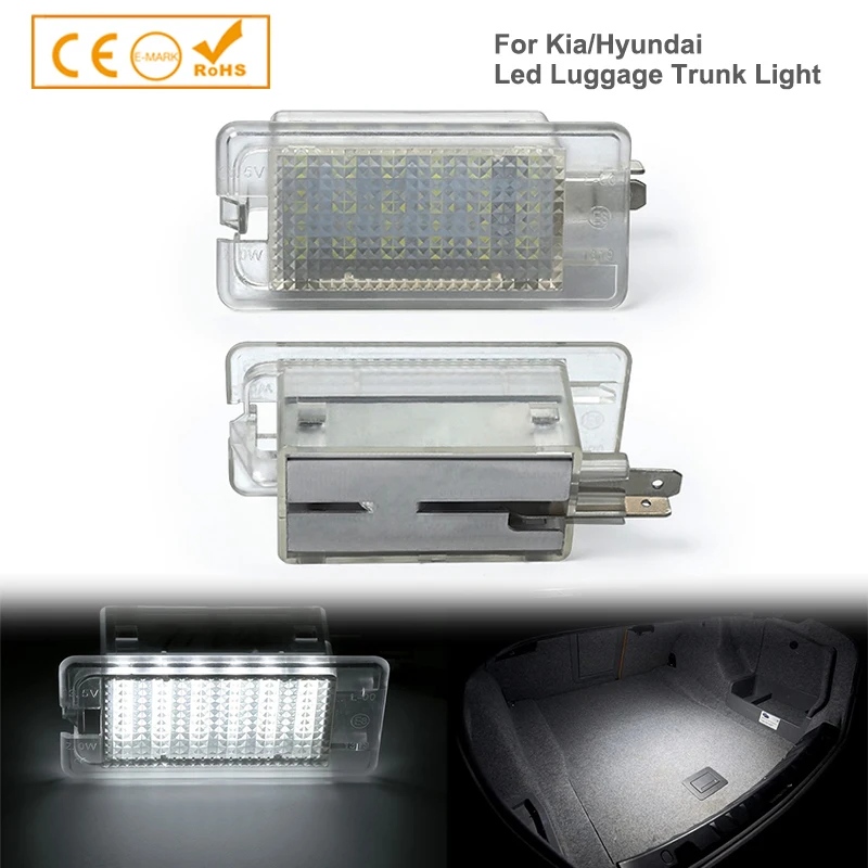 

LED Luggage Compartment Lamp Trunk Light For Hyundai I30 I10 I20 I40 I45 Equus Veloster Elantra Genesis Accent Sonata Avante