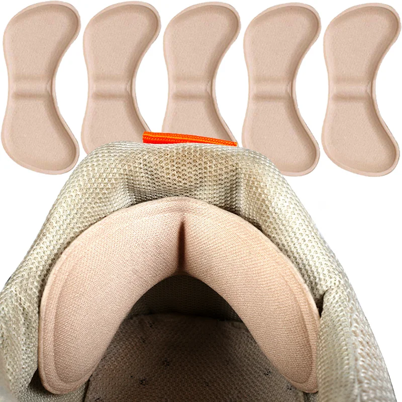 

1\10pairs 4D Heel Insoles Patch Soft Pain Relief Anti-wear Cushion Pads Feet Care Heel Protector Adhesive Back Sticker
