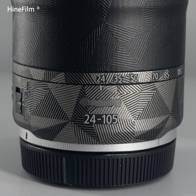 캐논 RF24-105mm F4-7.1 IS STM 렌즈용 Hinefilm 스킨 RF24-105 STM 렌즈 스티커, 24-105 렌즈 스킨 24105 보호 랩 필름