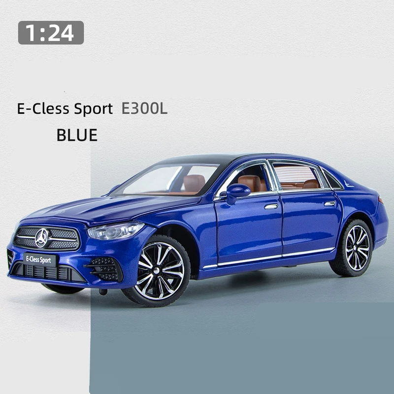 1:24 E-Class E300 L Alloy Car Model C63S Simulation Diecasts Metal